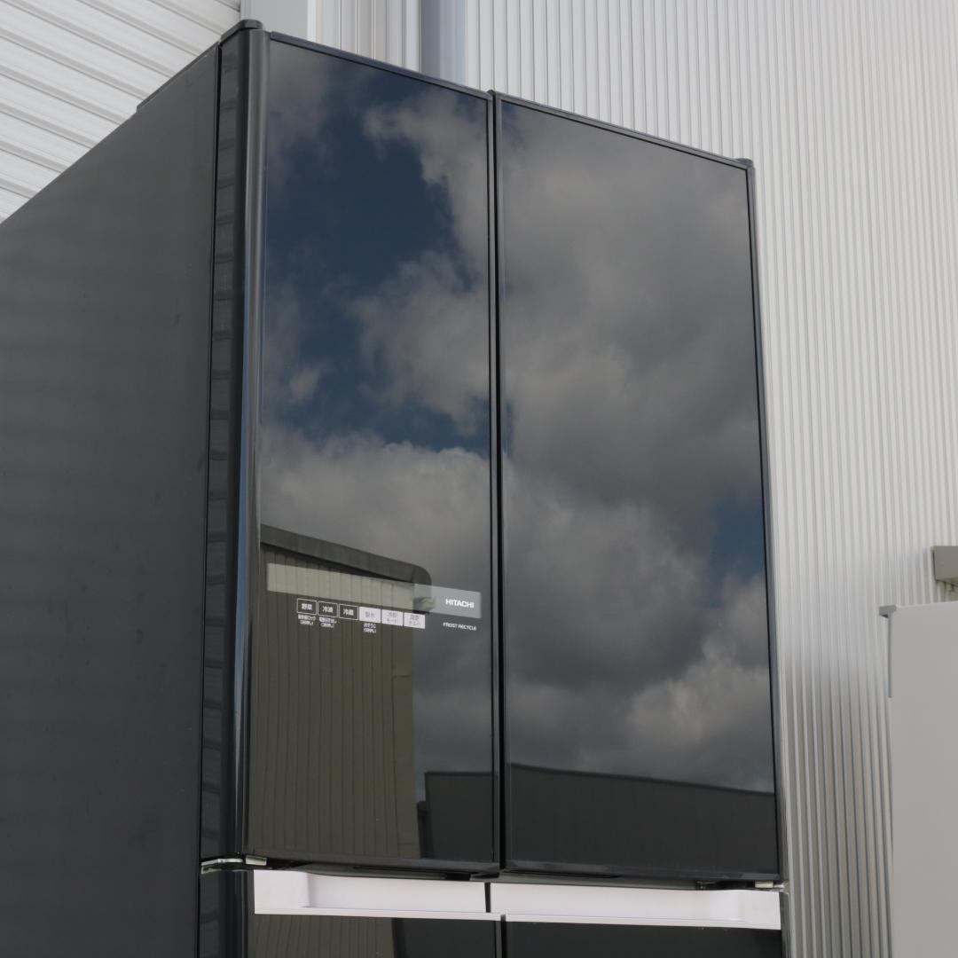 日立 565L 6ドア 冷蔵庫 観音開き 真空チルド R-B5700