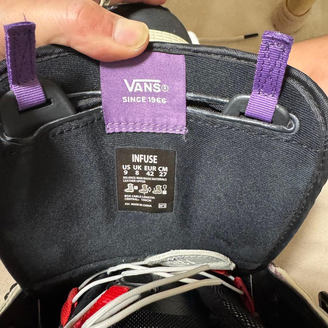 H*U様 VANS/INFUSE 27.0cm ボアブーツ バンズインフューズ