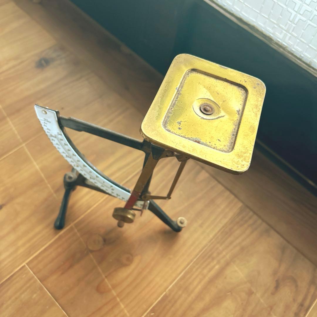 アンティーク　レタースケール　秤　オランダ　ドイツ