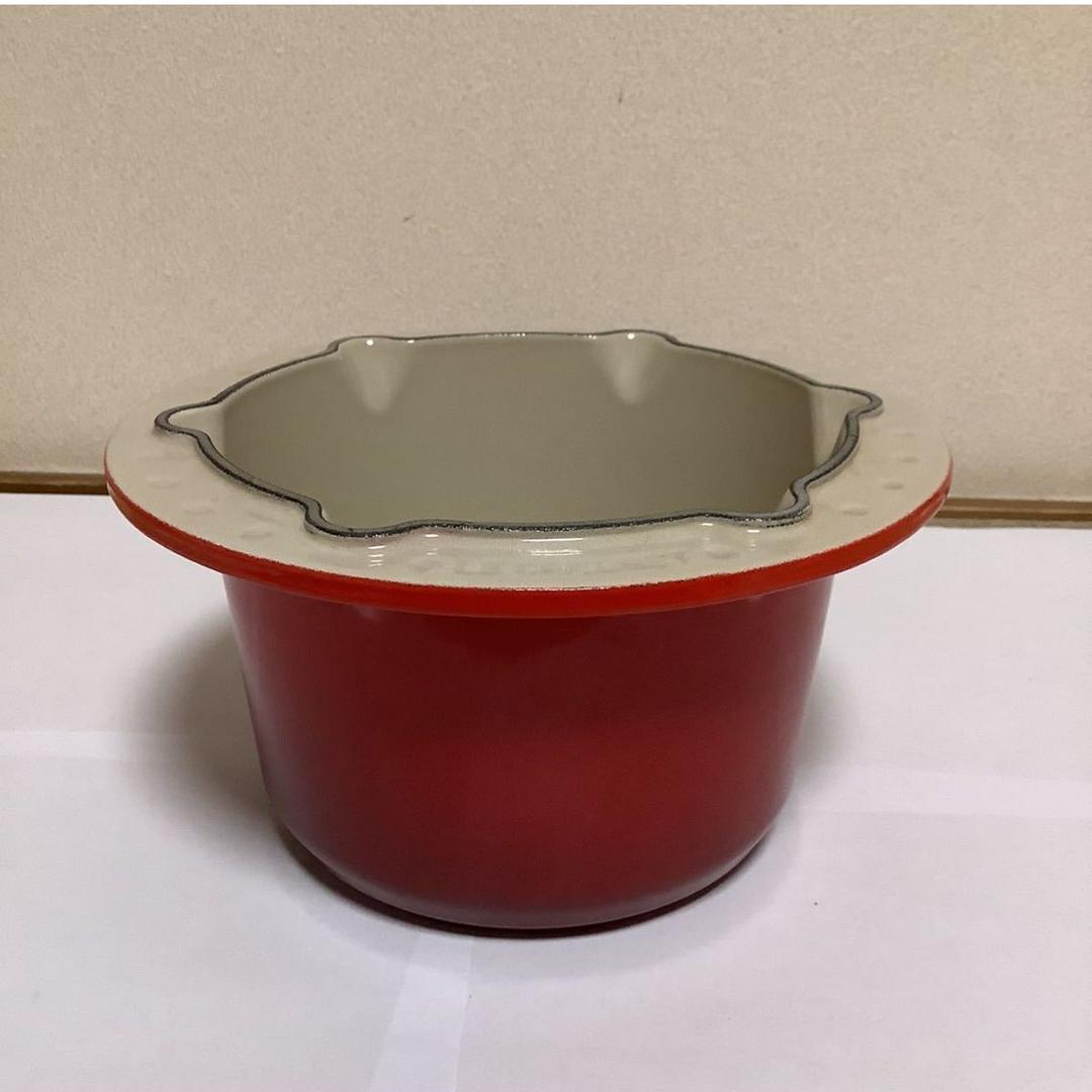 9N ル・クルーゼ フォンデュセット　チーズフォンデュ鍋　鋳鉄ホーロー　新品