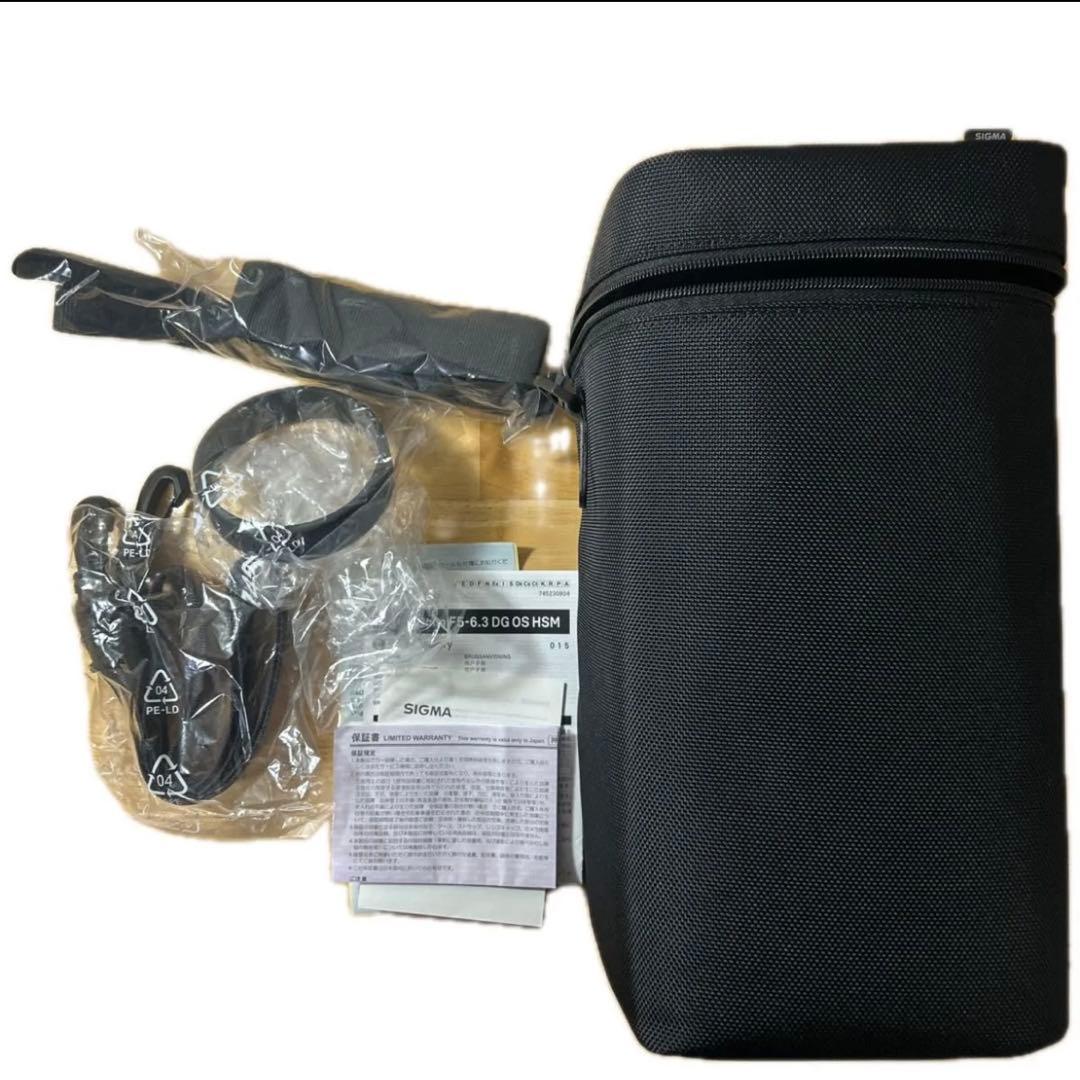 [美品] SIGMA 150-600mm F5-6.3 DG OS HSM