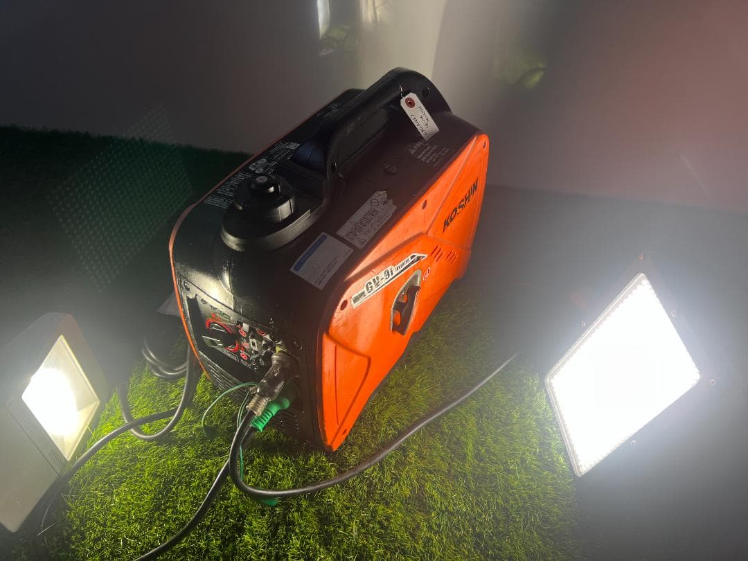 KOSHIN 工進 インバーター発電機 GV-9i ♪ 動作良好♪ KHD76