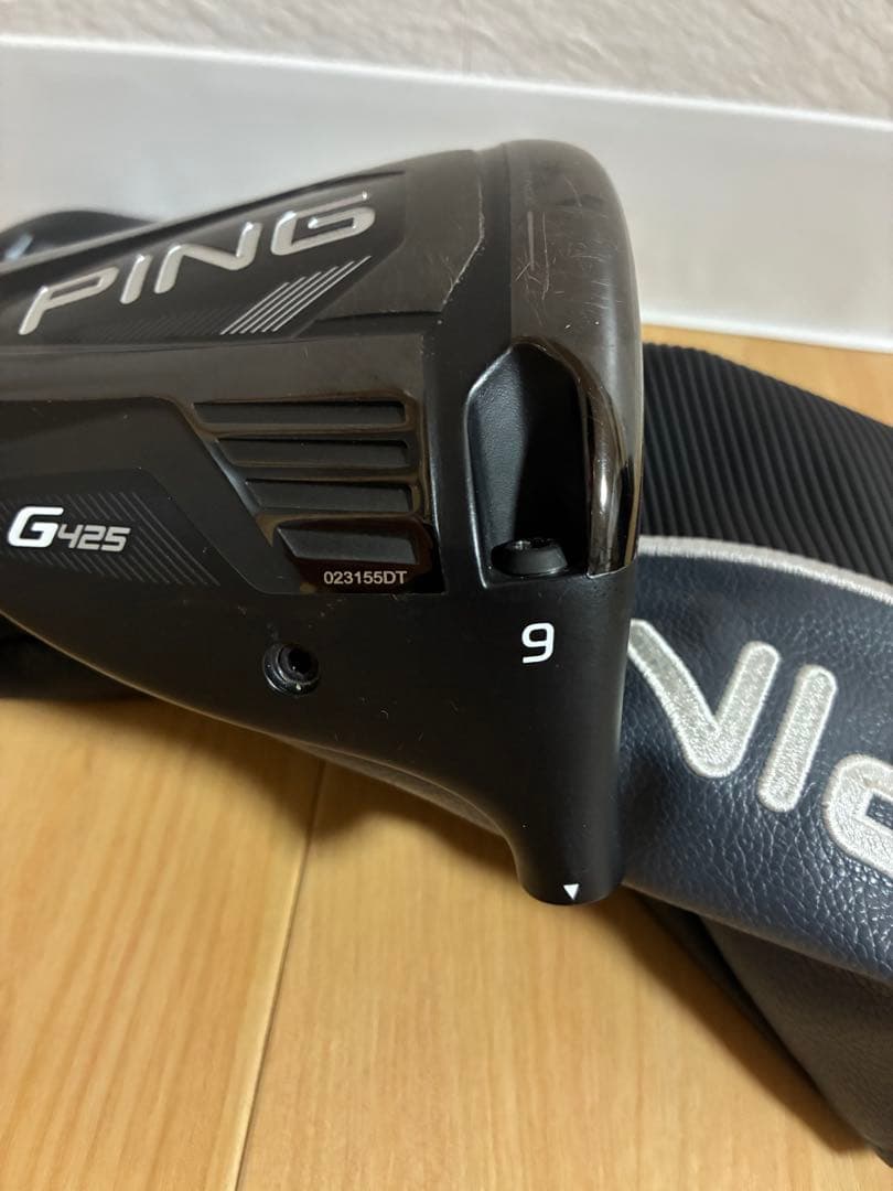 PING G425LST ドライバー 9° ヘッドのみ ヘッドカバー付き