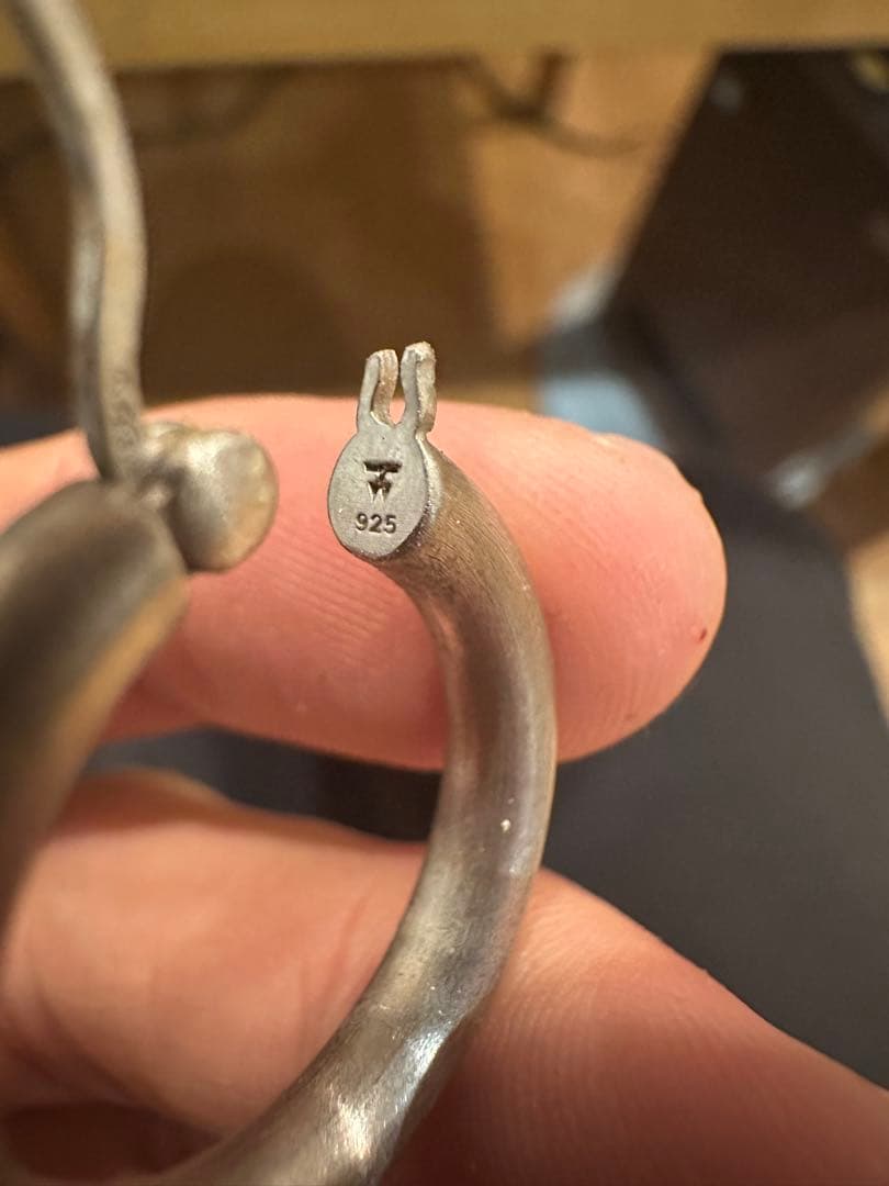 TOMWOOD シルバー925 フープピアス 1ペア