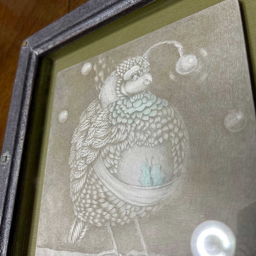 シルバーポイント、テンペラ、上田　勇一作品