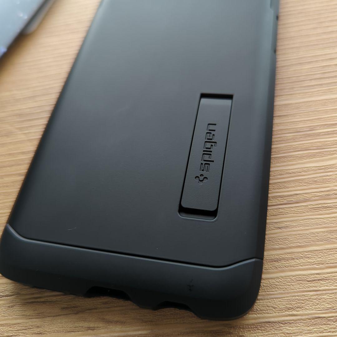 GalaxyS10・SIMフリー　spigenカバー　フィルム　セット