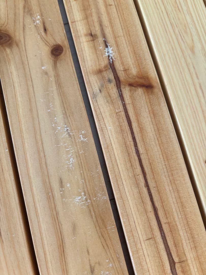 Coleman 木製折りたたみテーブル