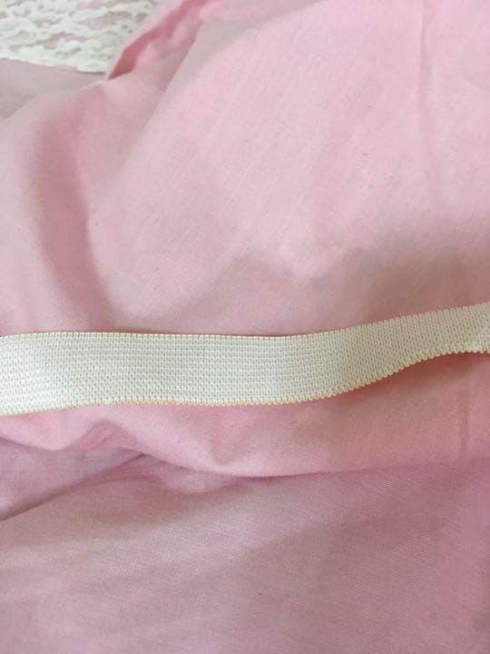 ピアノカバー　アップライト　ピンク&レース