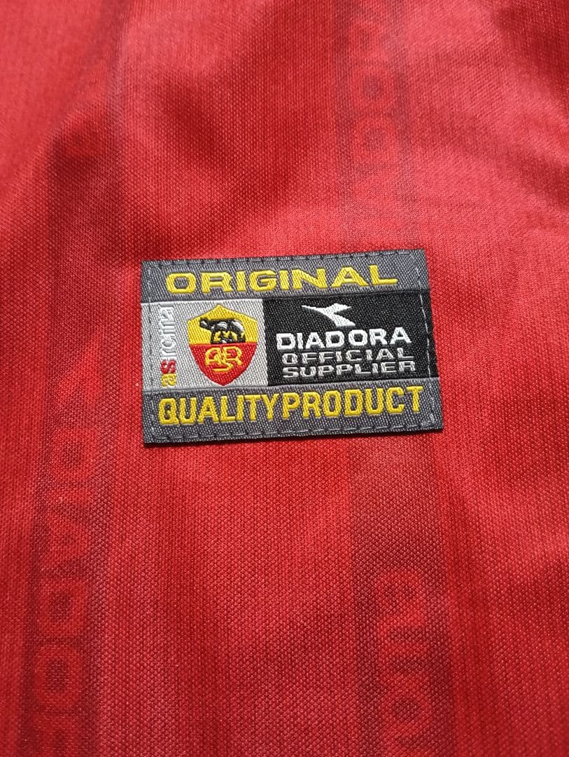 ASローマ DIADORA 中田英寿#8 ユニフォーム新品 Lサイズ