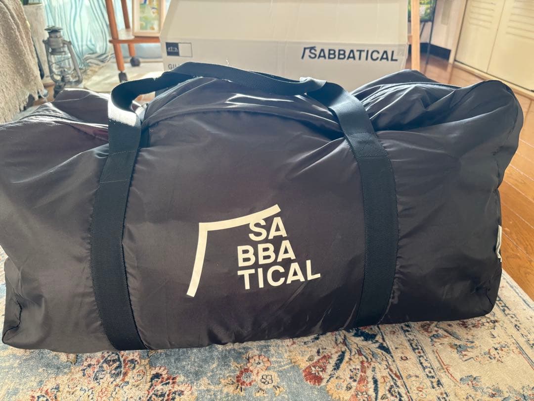 【土日限定】サバティカル ギリア グランドシート2枚・ステッカーメインポール新品