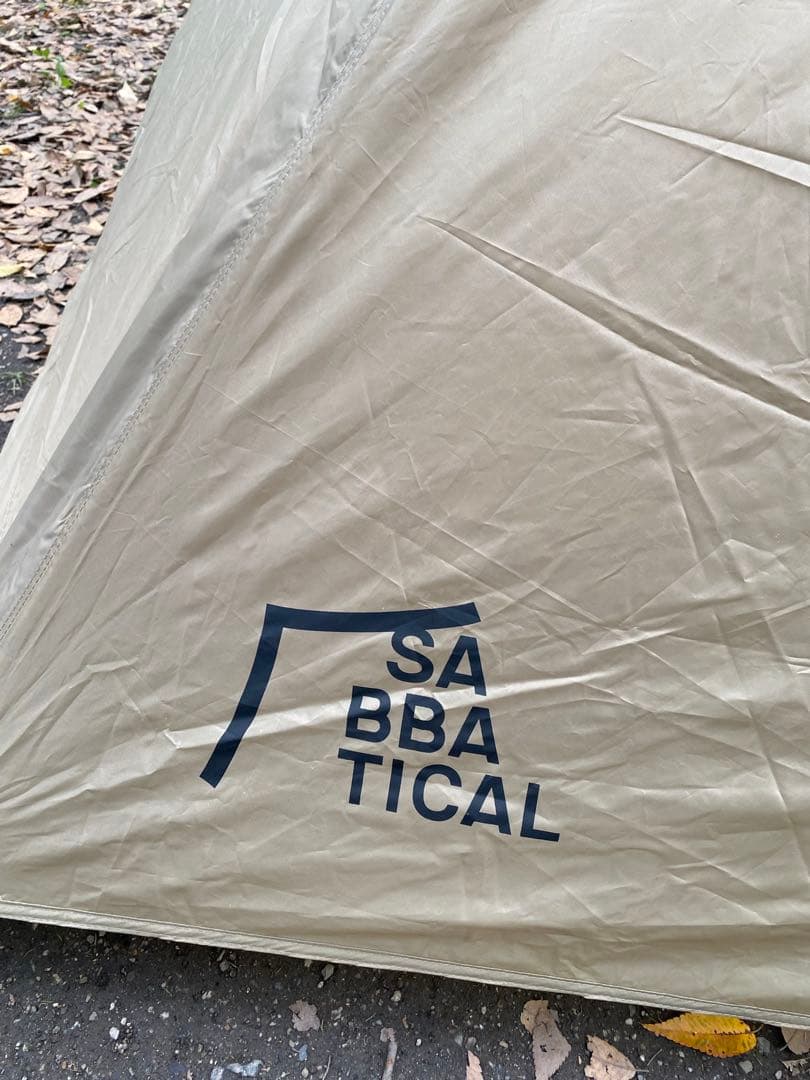 【土日限定】サバティカル ギリア グランドシート2枚・ステッカーメインポール新品