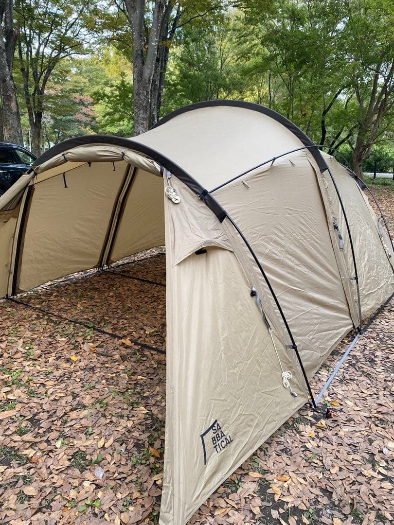 【土日限定】サバティカル ギリア グランドシート2枚・ステッカーメインポール新品