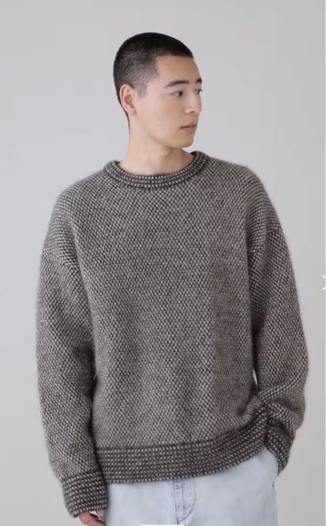 c*h様 blurhms / ALPACA BIRD'S-EYE KNIT