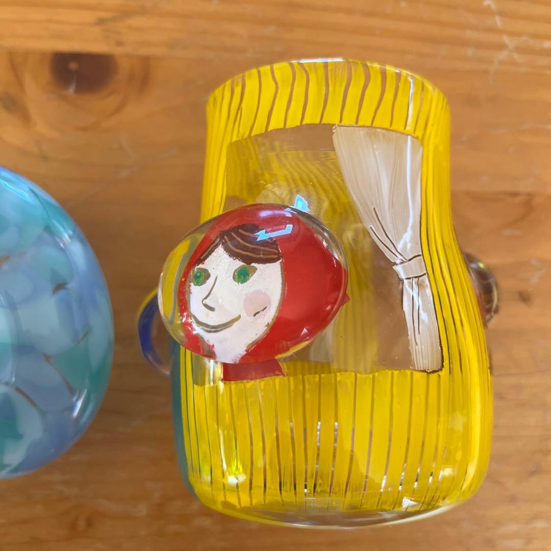 土井朋子　おうち蓋物　赤ずきんちゃん