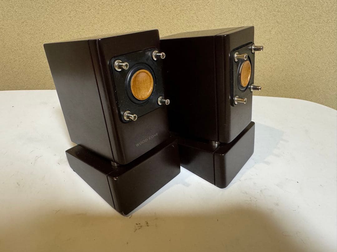 JVC EX-NW1 スピーカーのみ　ウッドコーン　コンパクトスピーカー