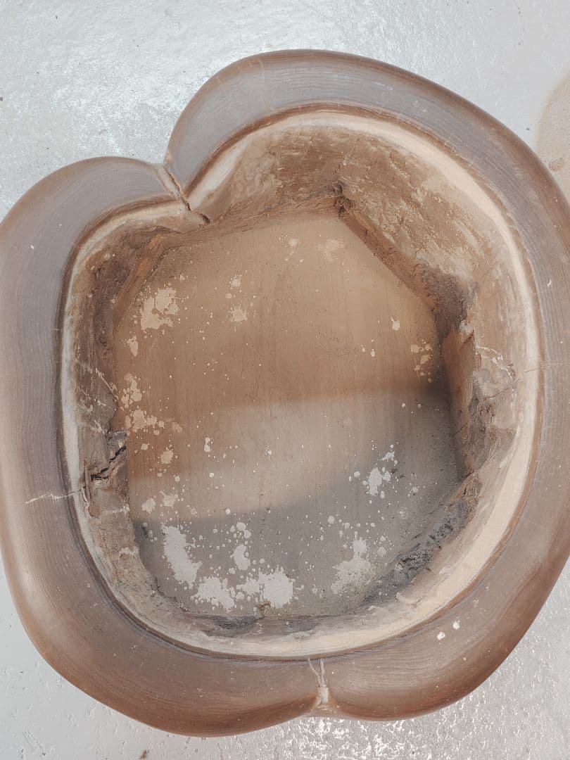 木製 心形 火鉢