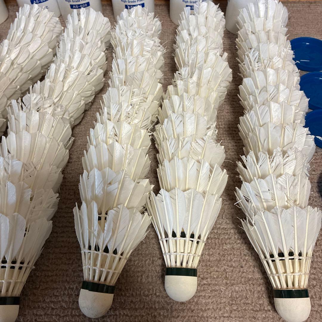 送料無料　バドミントン　羽　120個　10本　YONEX　600 3番　4番