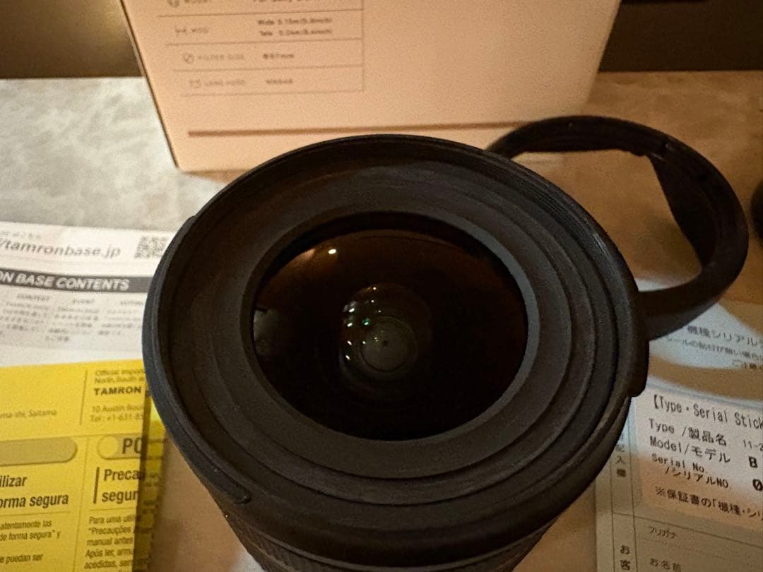超美品 TAMRON 11-20mm F/2.8 Di III-A RXD