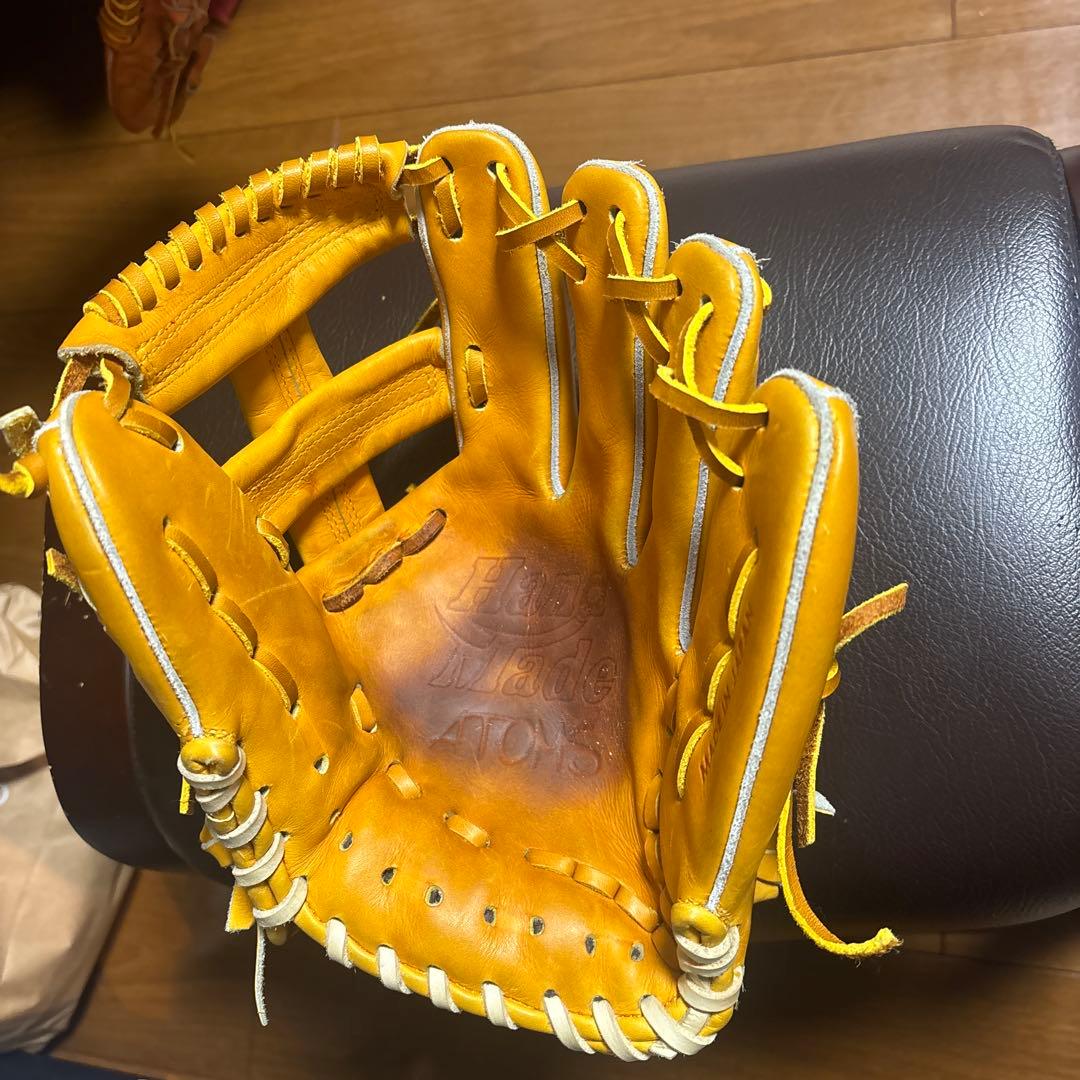 き*ま様 最終値下げ　ベルガード　アトムズ　硬式内野　良革　良型