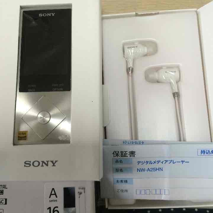 【新品】SONY NW-A25HN