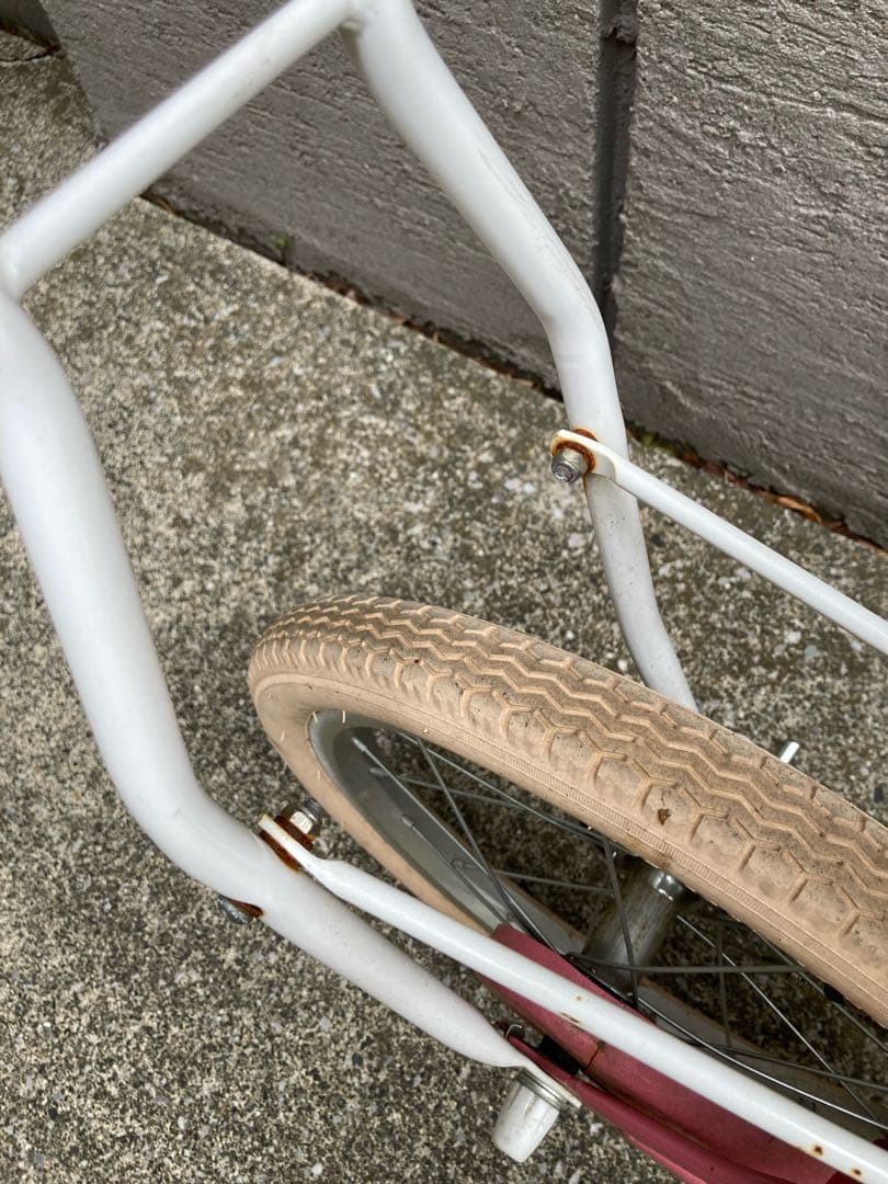 【引取限定】リトルトーキョーバイク 16インチ モモ 手押し棒付