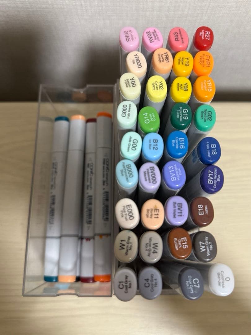 コピック スケッチ ベーシック 36色セット + 12本