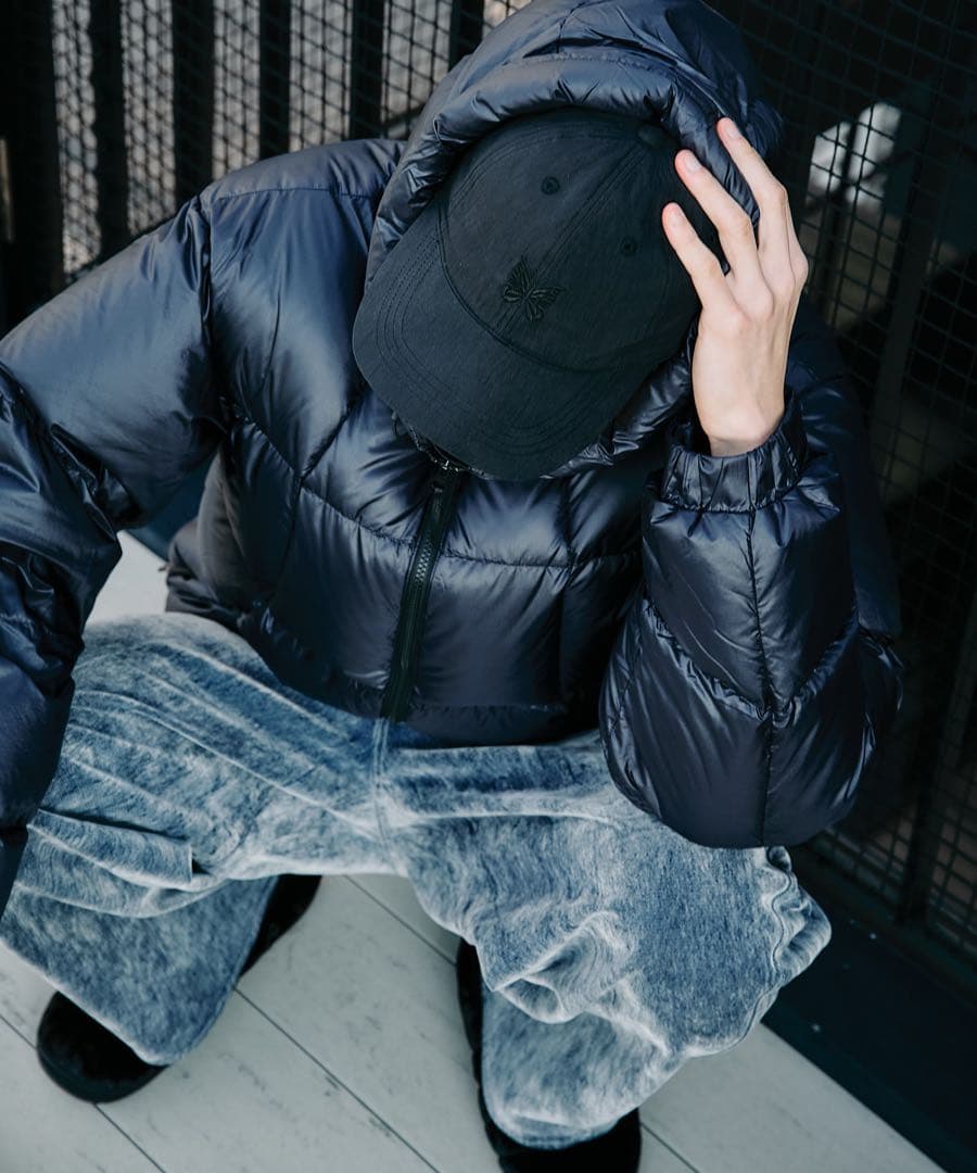 Needles / 【別注】Papillon Cap / Nlyon Cap 黒