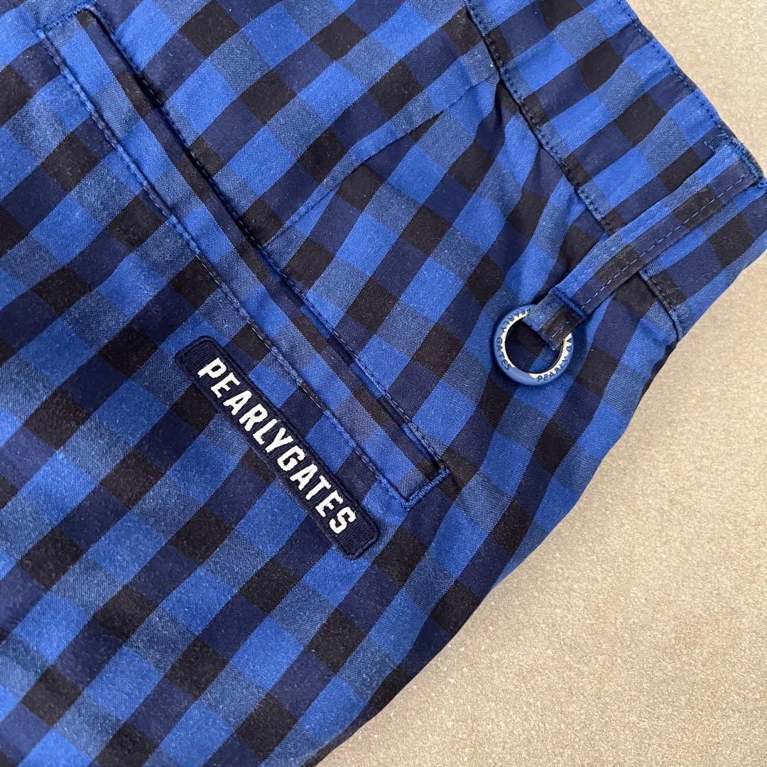 パーリーゲイツ　セットアップ　上下　ゴルフ　メンズ　モックネック　ショートパンツ