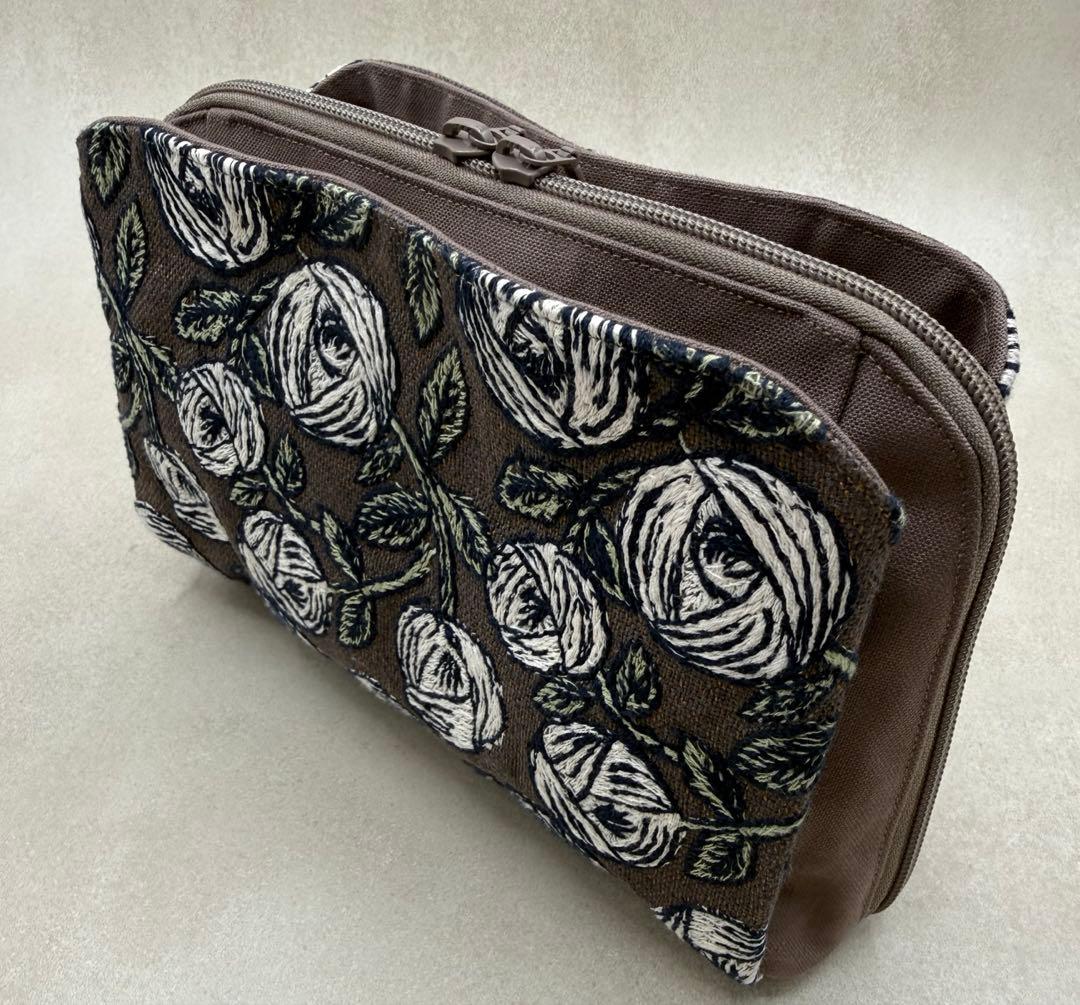 ミナペルホネン rosy ハンドメイドバッグ 1214