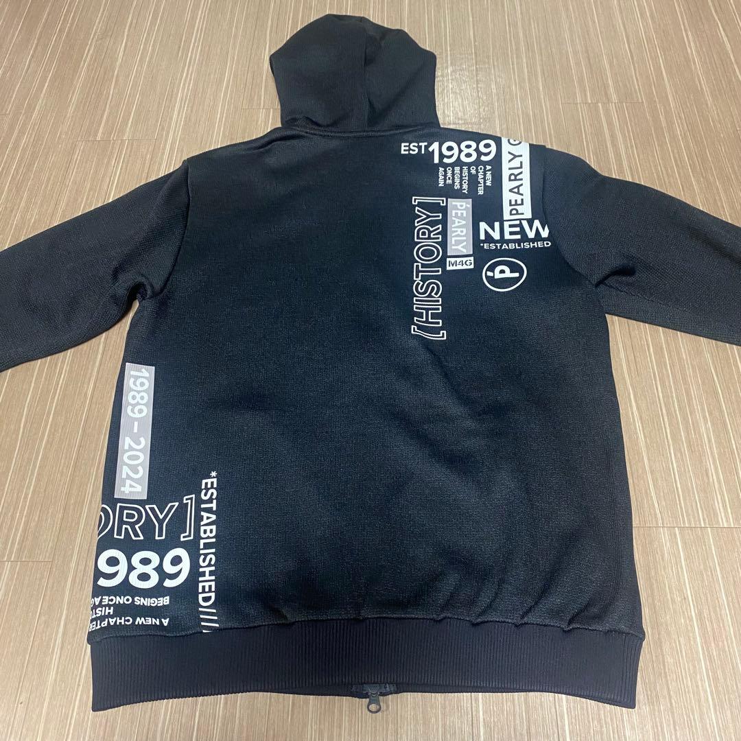 新品未使用タグ付き　パーリーゲイツ　フード付きフリースブルゾン　サイズLL