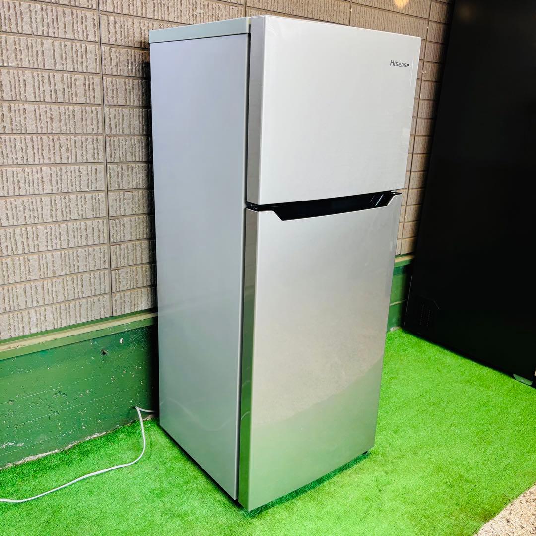 美品 Hisense 120L 冷蔵庫 一人暮らし おしゃれ【地域限定配送無料】