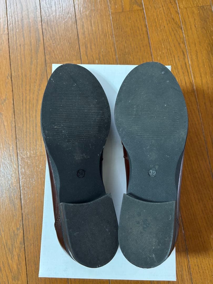 ENESS ローファー ブラウン