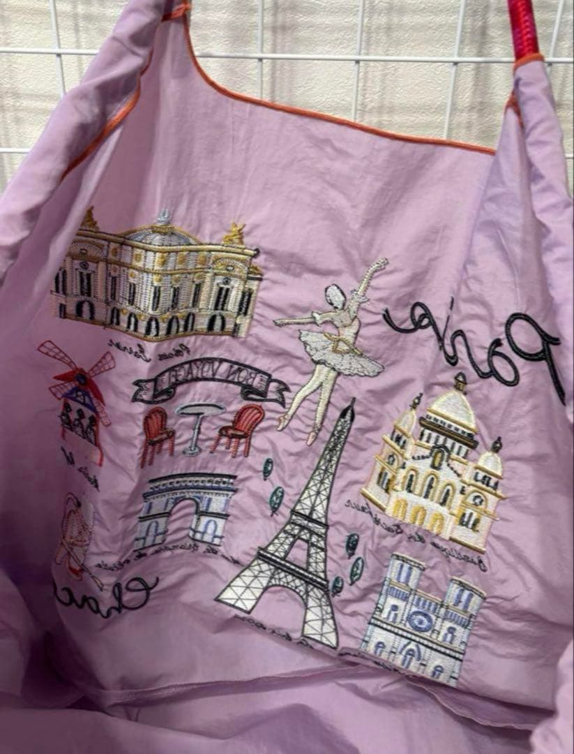 正規品❣️未使用タグ付き❣️【廃盤】ボールアンドチェーンチャコット　エコバッグ　パリ