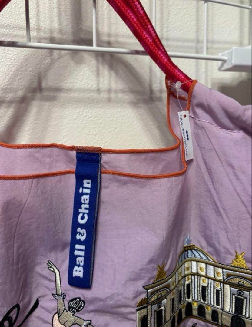 正規品❣️未使用タグ付き❣️【廃盤】ボールアンドチェーンチャコット　エコバッグ　パリ