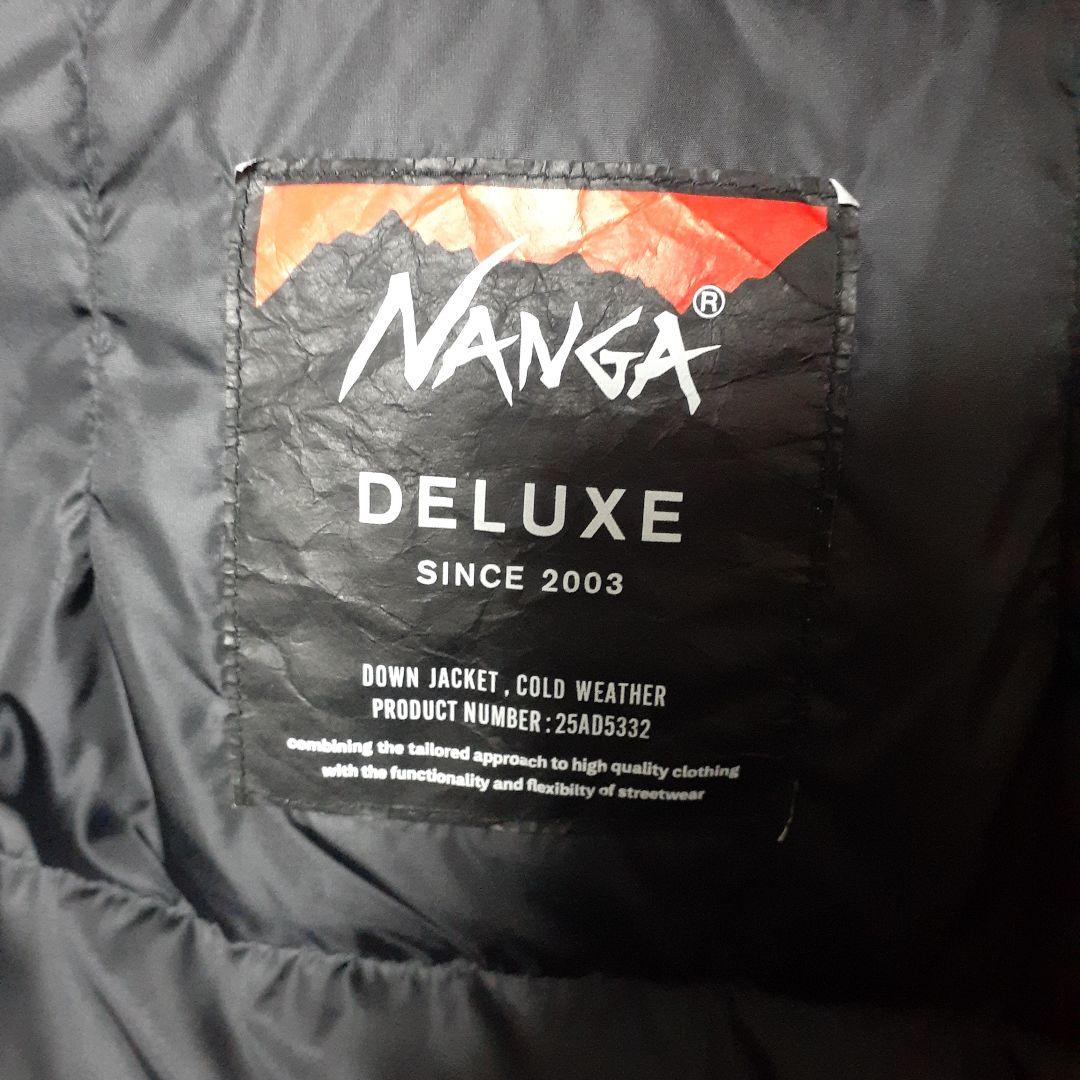 DELUXE × NANGA DOWN JKT　ブラック　M　新品