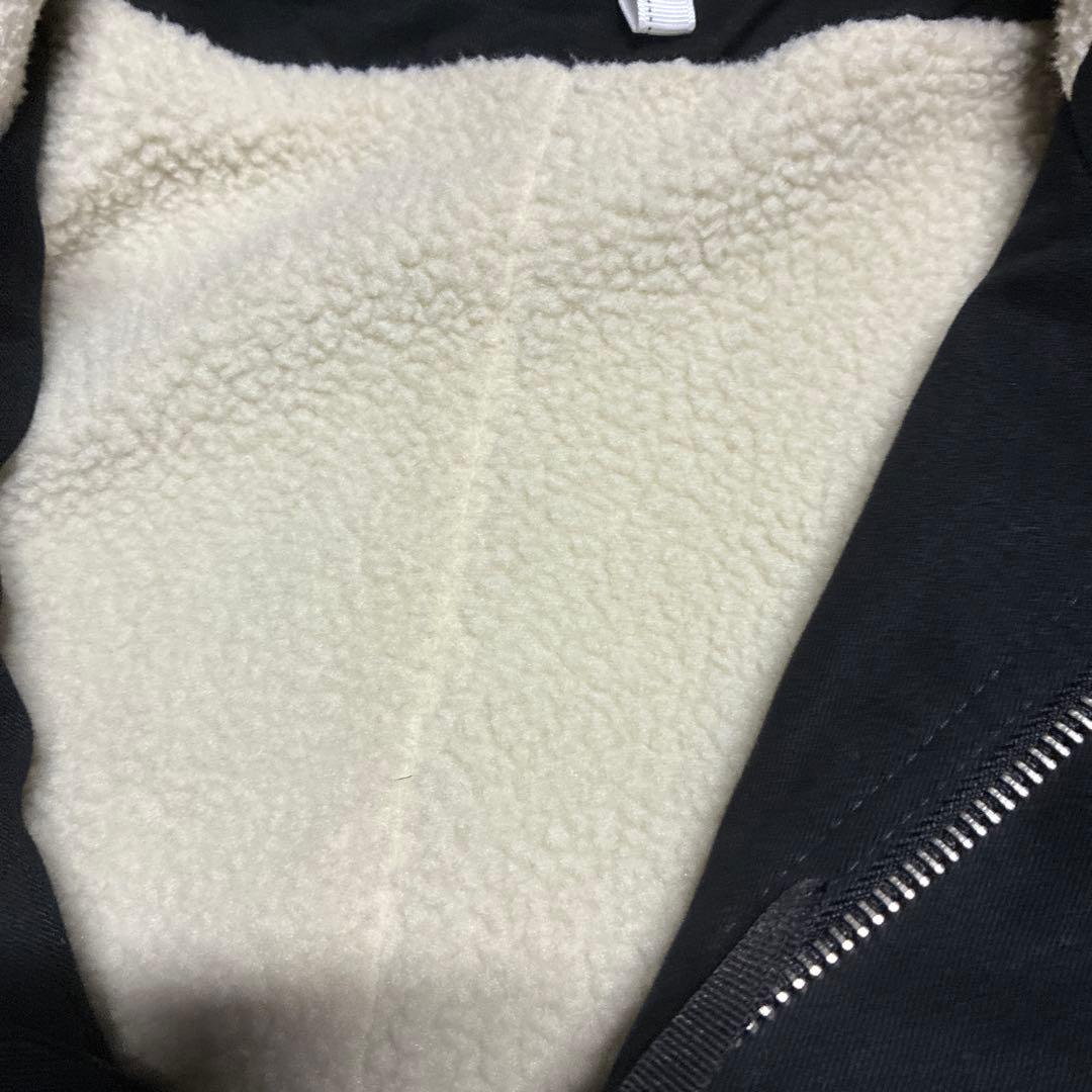 ダークコア　グランジ　モッズコート　y2k 平成　お兄系　ファー　ダブルジップ