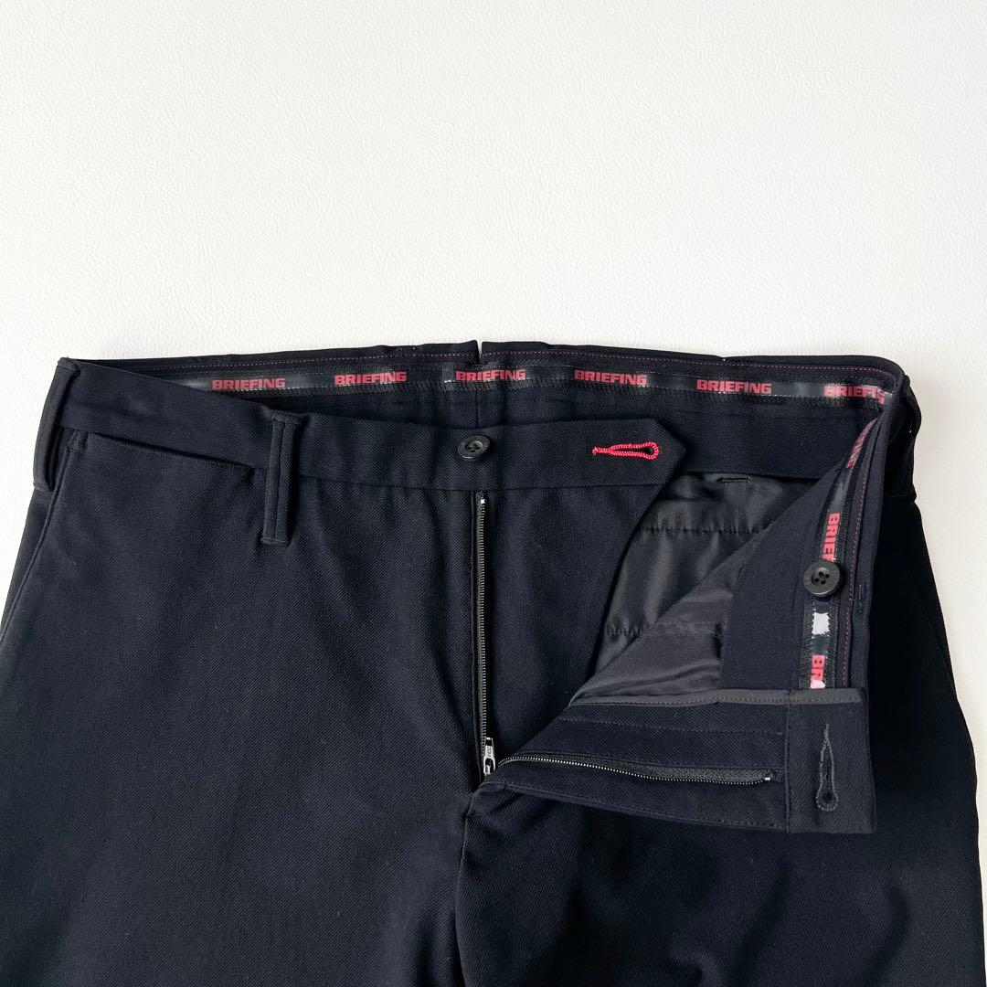 3300【極美品】ブリーフィング　ストレッチパンツ BRG211M31 ブラック