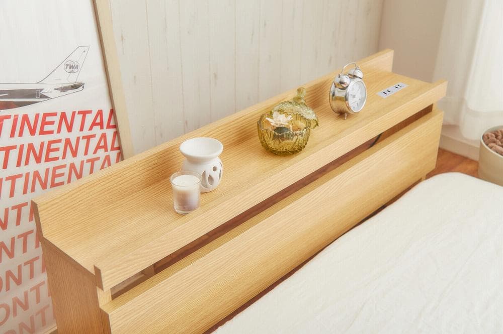 【新品・送料無料】【ダブル】Coroa フロアベッド（マットレス付き）