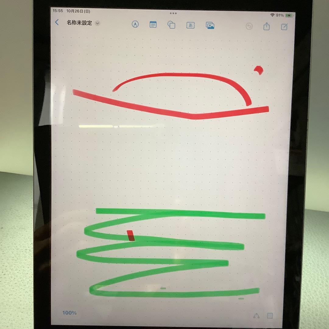 iPad 6世代128G wifi バッテリー100%新品　ジャンク