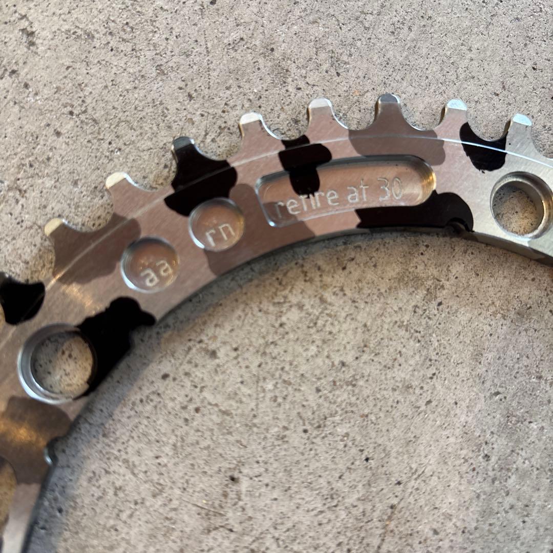 パーツ AARN track chainring 43T (camo)