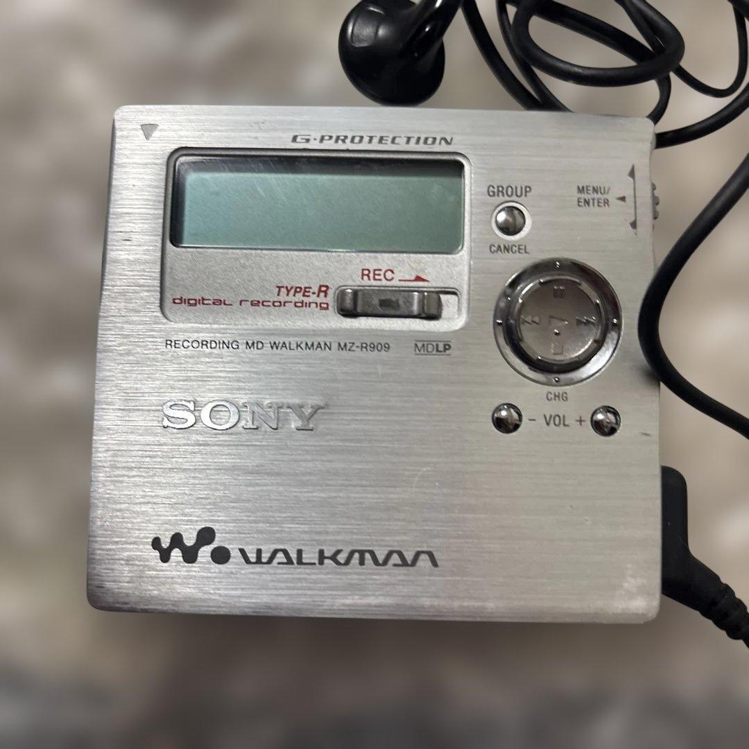 SONY ソニー MDウォークマン MDレコーダー MZ-R909 日本製