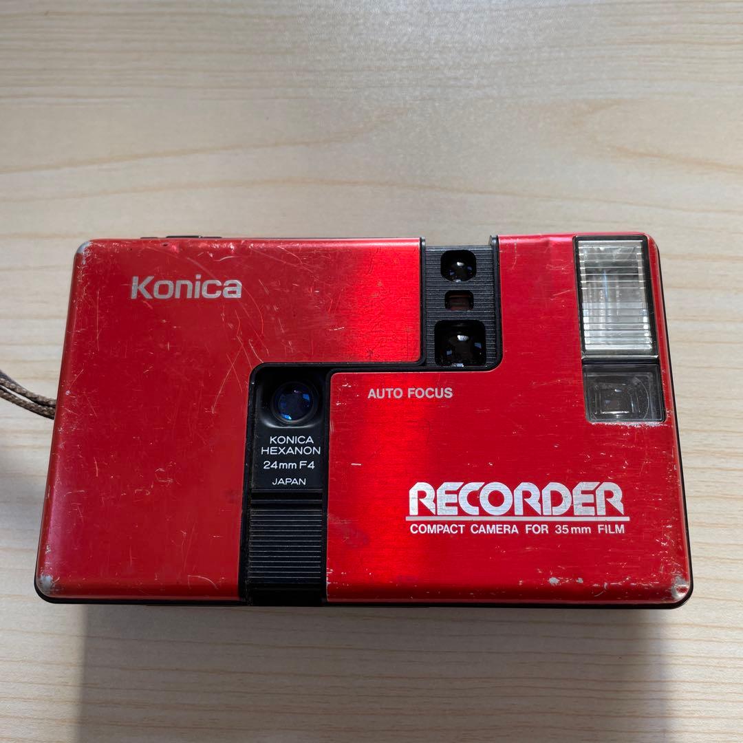 コニカ　レコーダー　Konica Recorder コンパクトカメラ 35mm