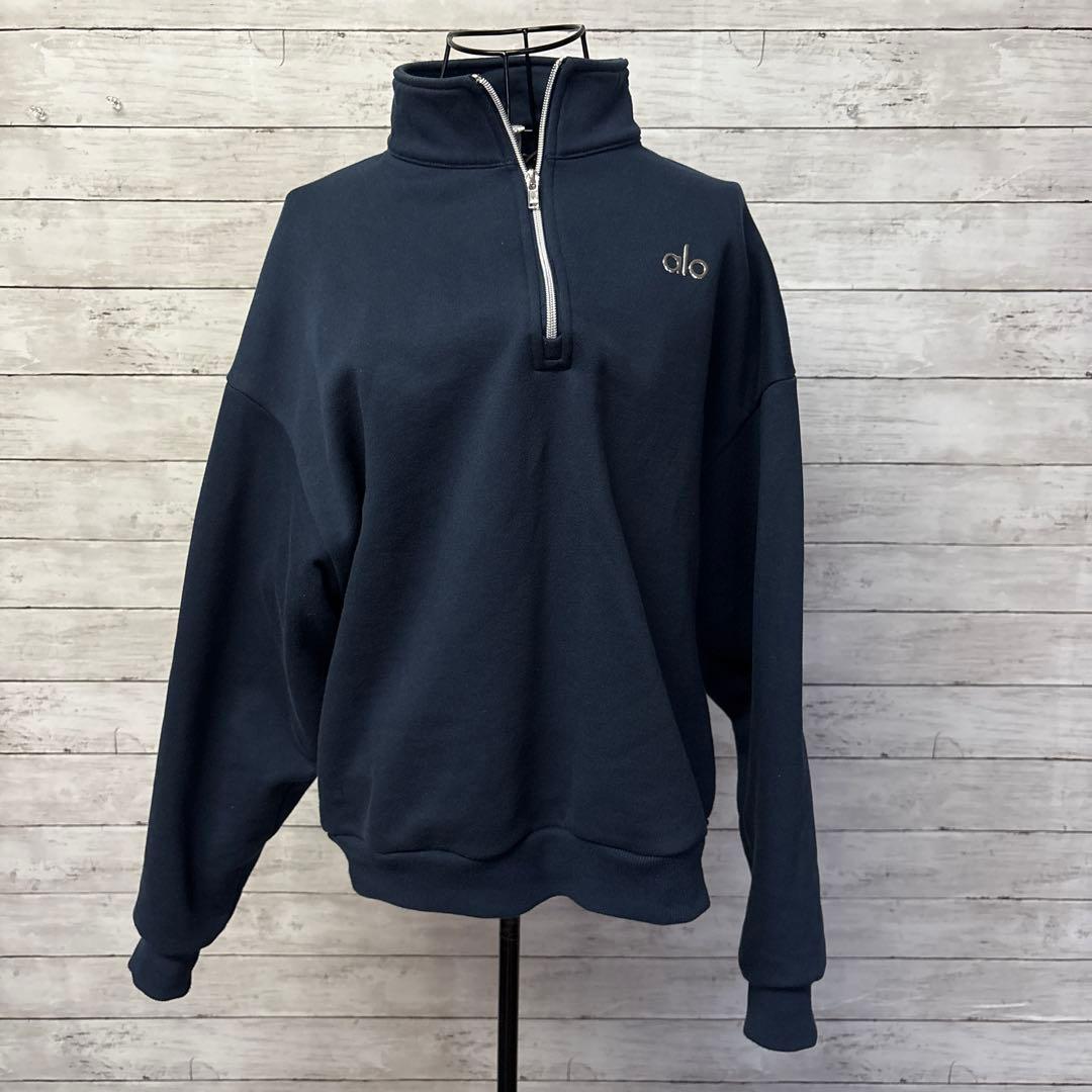 正規品　alo トレーナー S サイズ ネイビー