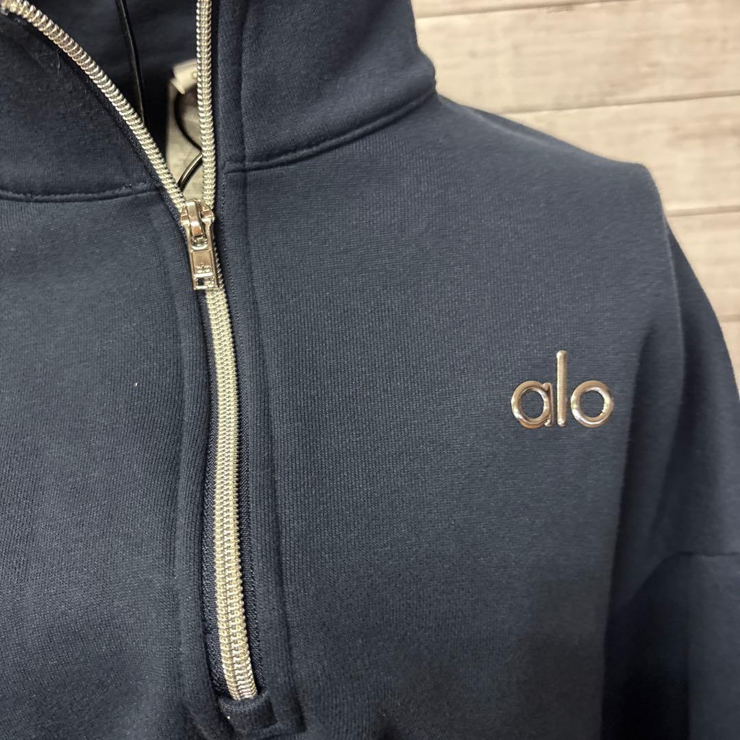 正規品　alo トレーナー S サイズ ネイビー