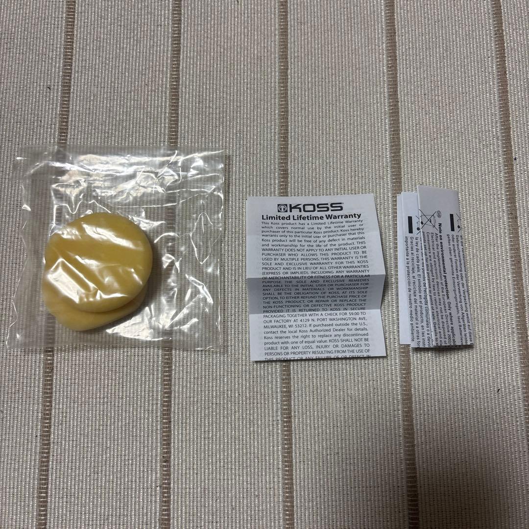 supreme koss portapro ヘッドフォン　有線