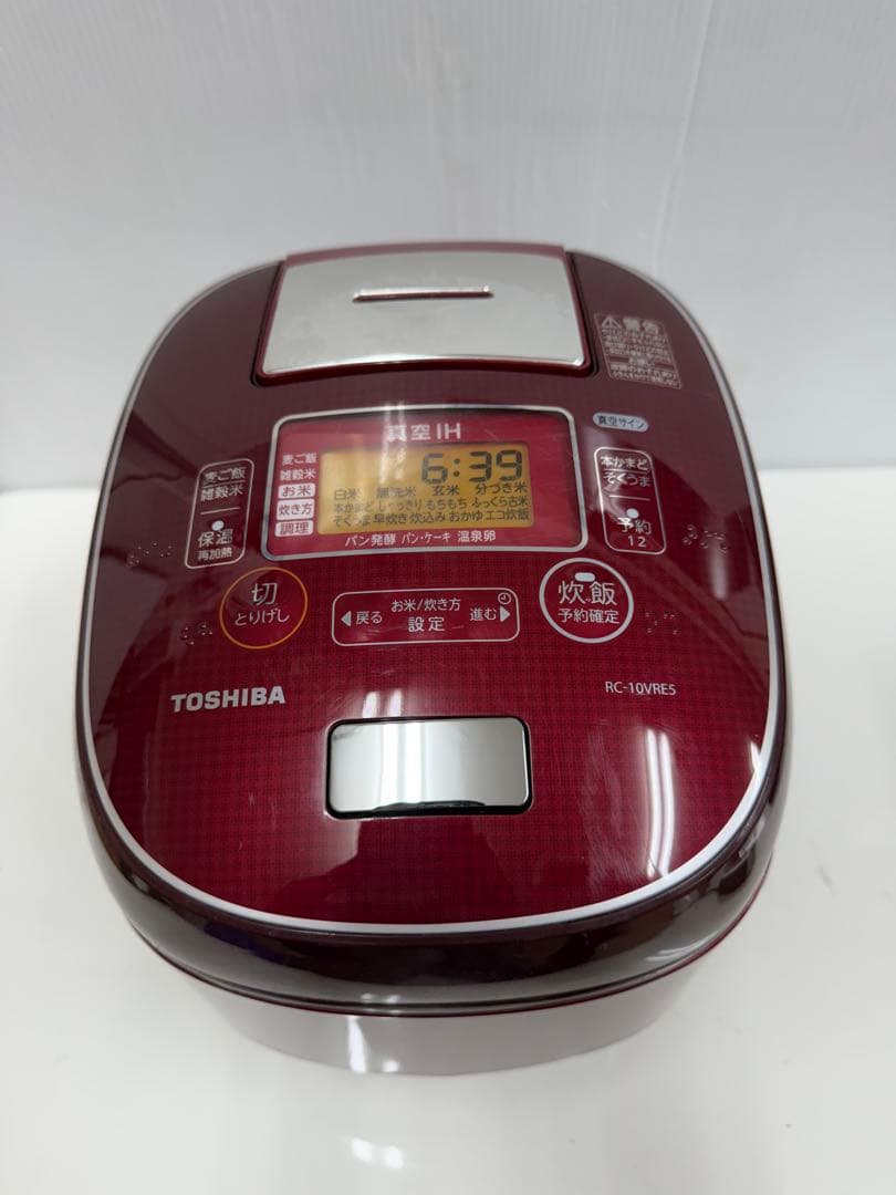 TOSHIBA 真空IHジャー炊飯器 RC-10VRES