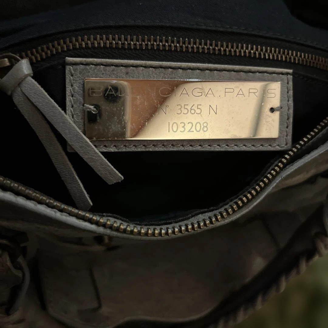 Balenciaga グレー ハンドバッグ