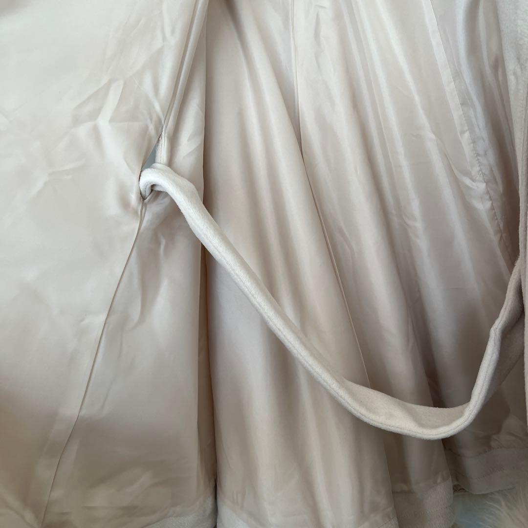 109  PARTY フードファーケープコート定価¥35,200