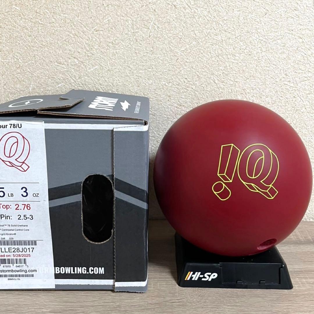 ★ボウリング★ウレタンボール★ストーム★iQツアー78U★15P★中古★完売品★