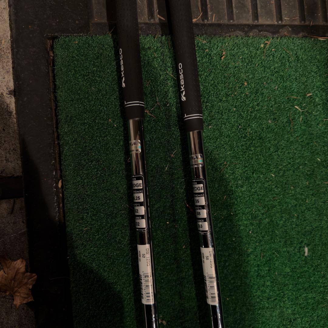 キャスコ KASCO ドルフィンウェッジ　DW-125G 52°58°セット